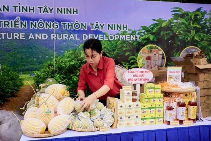 Lễ hội Nông sản đặc trưng và sản phẩm OCOP tỉnh Tây Ninh diễn ra ngày 22-26/9. Ảnh: Sun World Ba Den Mountain