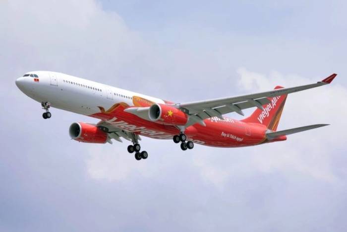 Tàu bay của Vietjet. Ảnh: Tài Nguyễn