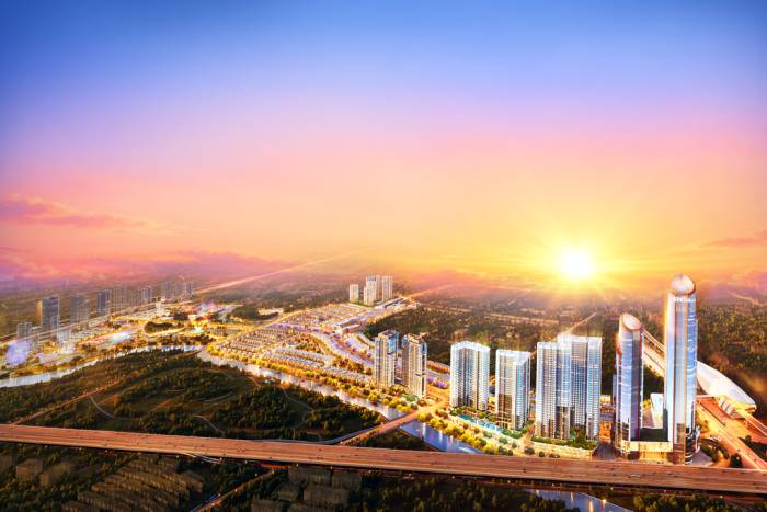 Phối cảnh dự kiến đô thị One Era. Ảnh: Kinera
