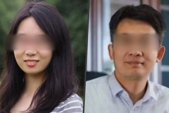 Tăng Mộng Kỳ (trái) và Phó Lỗi (phải). Ảnh: SCMP
