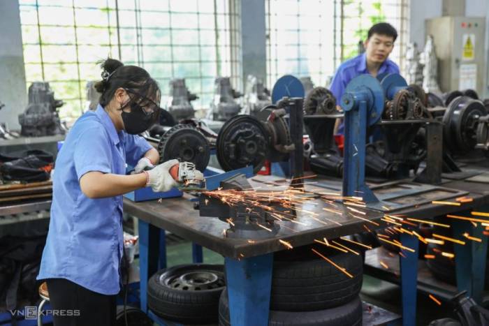 Sinh viên học tại trường cao đẳng Kỹ thuật Cao Thắng, tháng 6/2026. Ảnh: Quỳnh Trần