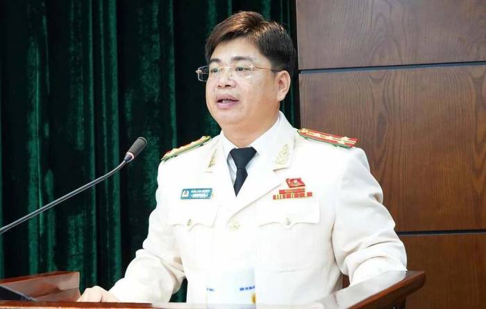 Đại tá Trần Văn Quang. Ảnh: Công an Hà Nội