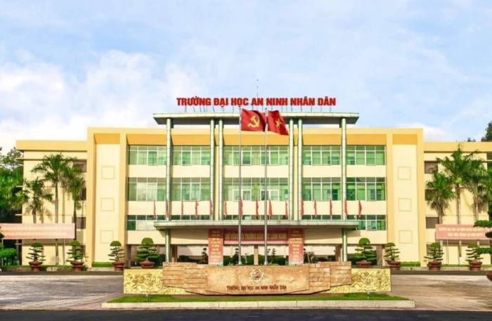Trường Đại học An ninh nhân dân. Ảnh: Website trường