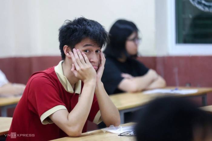 Học sinh thi tốt nghiệp tại TP HCM, tháng 6/2026. Ảnh: Quỳnh Trần