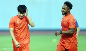 Đội tuyển Việt Nam thoải mái trước trận ra quân FIFA ASEAN Cup