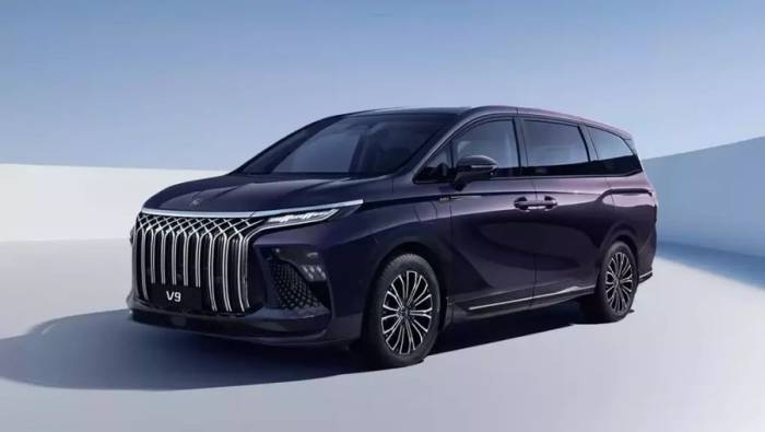 Mẫu V9 tại thị trường Trung Quốc. Ảnh: Dongfeng Forhing