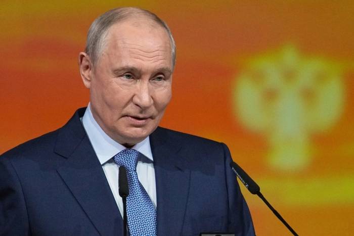 Tổng thống Nga Vladimir Putin tại St. Petersburg ngày 25/9. Ảnh: AP