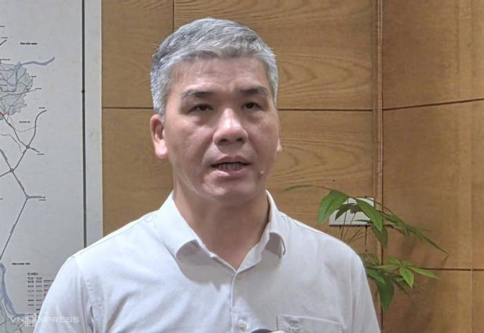 Phó giám đốc Sở Xây dựng Nguyễn Bá Nguyên. Ảnh: Võ Hải