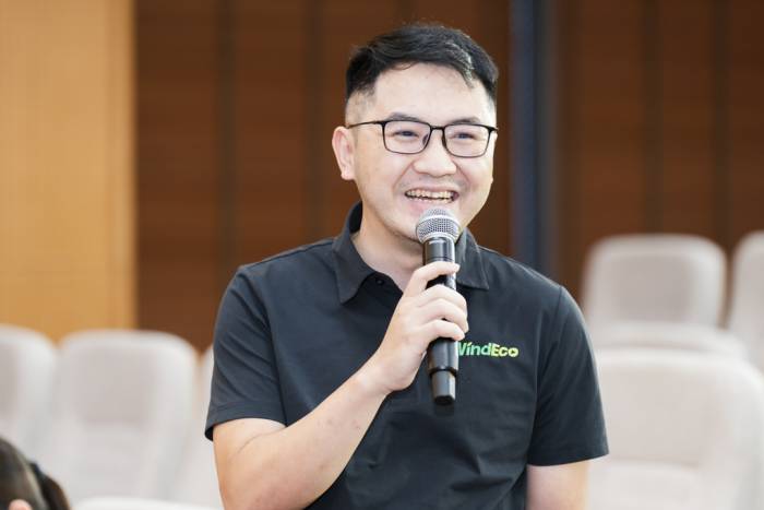 Ông Kiều Quốc Việt, nhà sáng lập kiêm giám đốc điều hành WindEco. Ảnh: Tùng Đinh