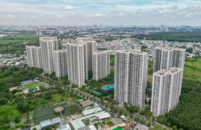Bất động sản khu Đông TP HCM với các dự án chung cư, tháng 8/2026. Ảnh: Quỳnh Trần