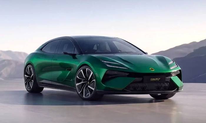 Lotus Emeya 900 Gold - sedan điện hiệu suất cao. Ảnh: Lotus