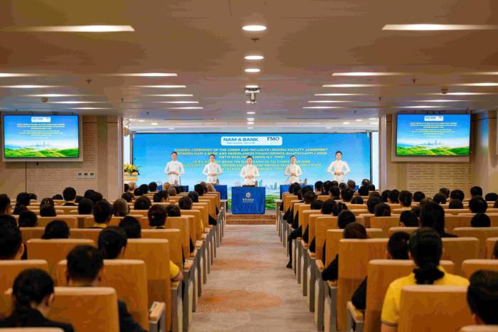 Toàn cảnh sự kiện. Ảnh: Nam A Bank