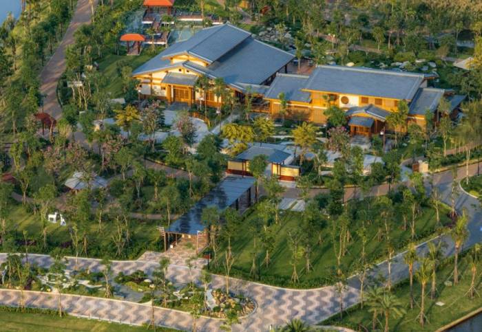 Làng văn hóa Việt - Nhật tại khu đô thị tích hợp Waterpoint. Ảnh: Nam Long