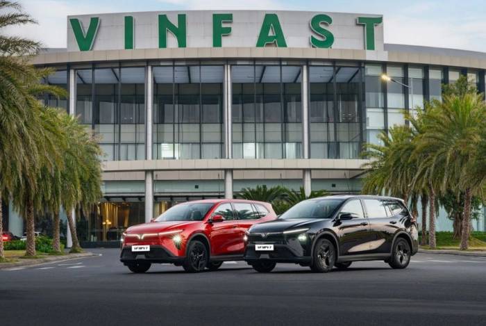 Mẫu xe VinFast MPV 7. Ảnh: Vingroup