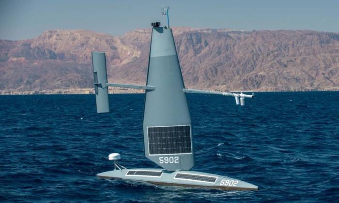 USV Explorer tại vịnh Aqaba hồi năm 2022. Ảnh: US Navy