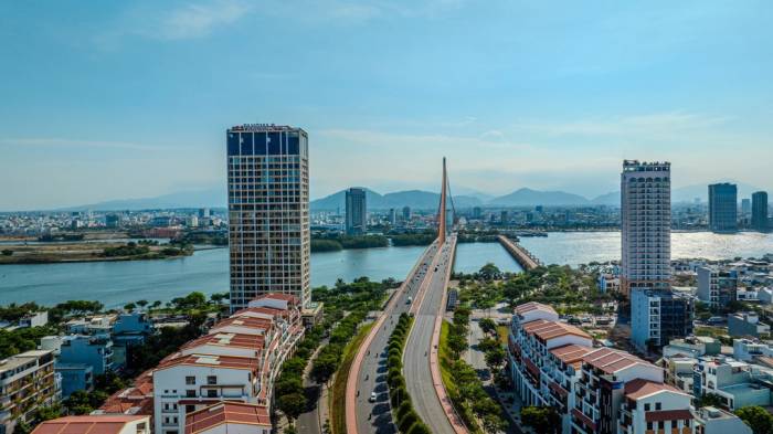 Lợi suất cho thuê tại phân khu The Panoma cho thấy tiềm năng khai thác của bất động sản ven sông Hàn. Ảnh: Ánh Dương