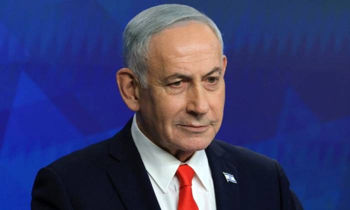 Thủ tướng Israel Benjamin Netanyahu họp báo tại Jerusalem ngày 15/6. Ảnh: AFP