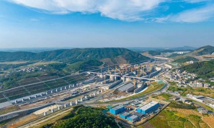 Âu tàu Mã Đáo của kênh đào Bình Lục. Ảnh: Peoples Daily