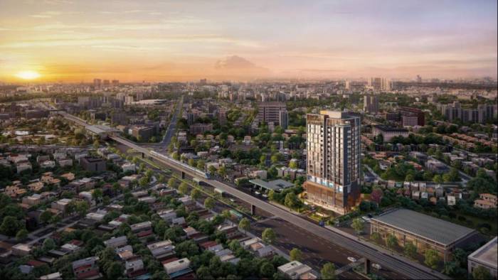 Phối cảnh dự án The Westique Residences. Ảnh: VCRE