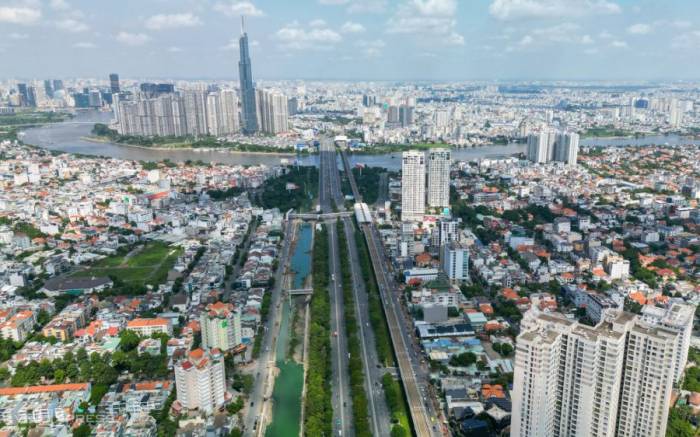 Bất động sản khu Đông TP HCM dọc theo xa lộ Hà Nội và tuyến metro, tháng 7/2026. Ảnh: Quỳnh Trần