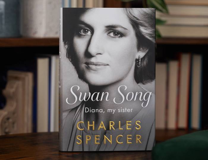 Bìa sách Swan Song: Diana, my sister. Ảnh: Instagram Penguin Press