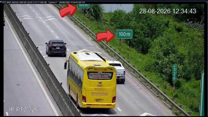CSGT xác định xe vi phạm lỗi giữ khoảng cách an toàn như thế nào?