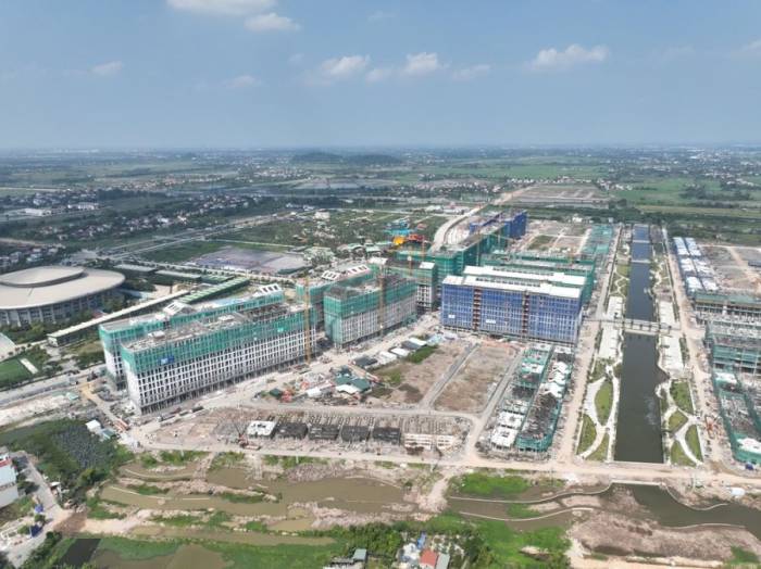 Khu căn hộ dự kiến bàn giao từ quý I/2027. Ảnh: Ánh Dương