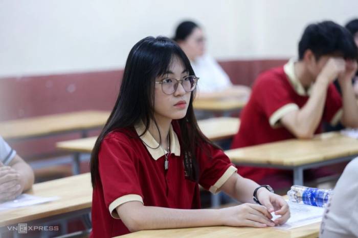 Học sinh thi tốt nghiệp tại TP HCM, tháng 6/2026. Ảnh: Quỳnh Trần