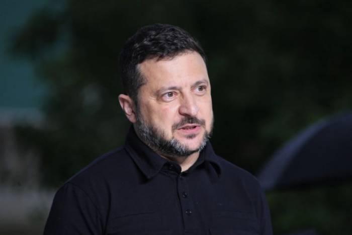 Tổng thống Ukraine Volodymyr Zelensky tại Kiev ngày 6/9. Ảnh: AFP
