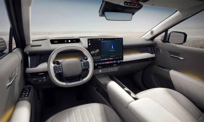 Thiết kế nội thất của Tucson thế hệ mới. Ảnh: Hyundai
