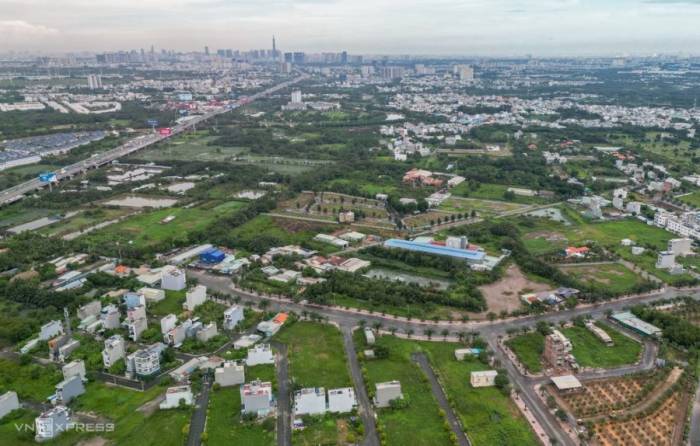 Bất động sản khu vực phía Đông TP HCM, tháng 8/2026. Ảnh: Quỳnh Trần