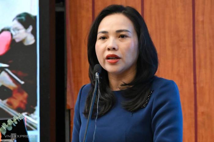 Bà Nguyễn Thị Thu Trang, Phó vụ trưởng Pháp chế, Bộ Khoa học và Công nghệ. Ảnh: Trọng Đạt