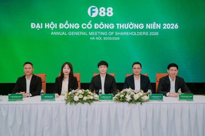 Đại hội cổ đông của F88 tổ chức hồi tháng 3. Ảnh: F88