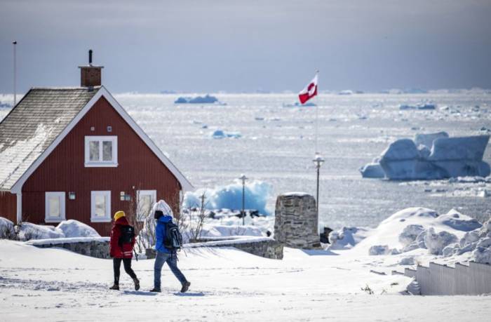Một cảng Nuuk, Greenland hồi tháng 3/2025. Ảnh: AFP