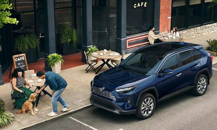 Mẫu RAV4 của Toyota. Ảnh: Toyota of Oakland