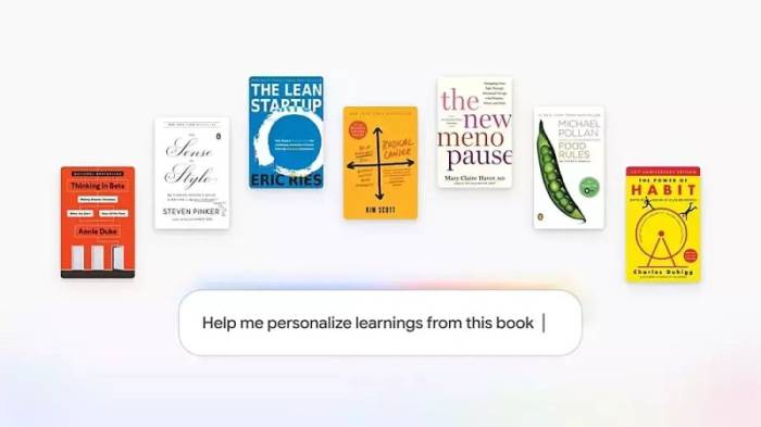 Giao diện từ bản demo EI của Google. Ảnh: Google