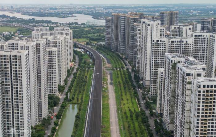 Chung cư tại khu Đông TP HCM, tháng 8/2026. Ảnh: Quỳnh Trần