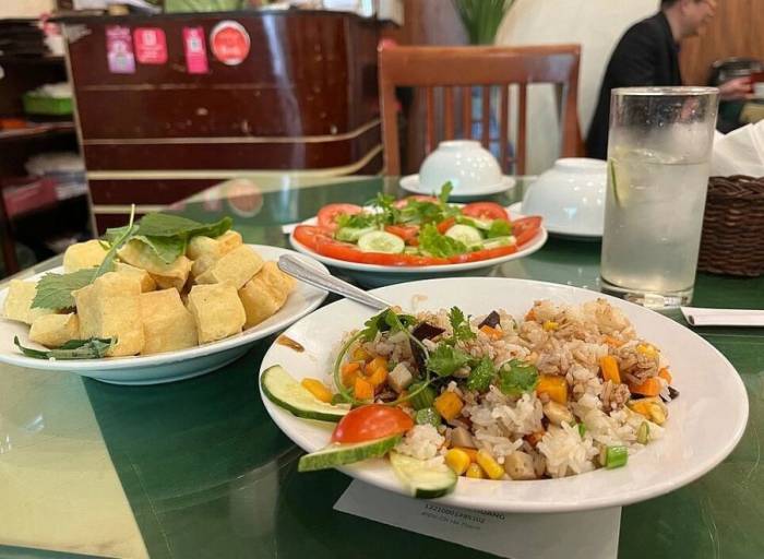Cơm chay Nàng Tấm. Ảnh: Tripadvisor