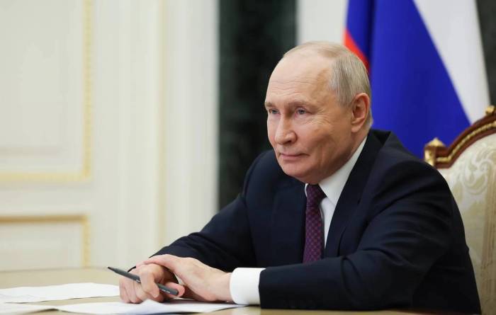 Tổng thống Nga Vladimir Putin. Ảnh: Điện Kremlin