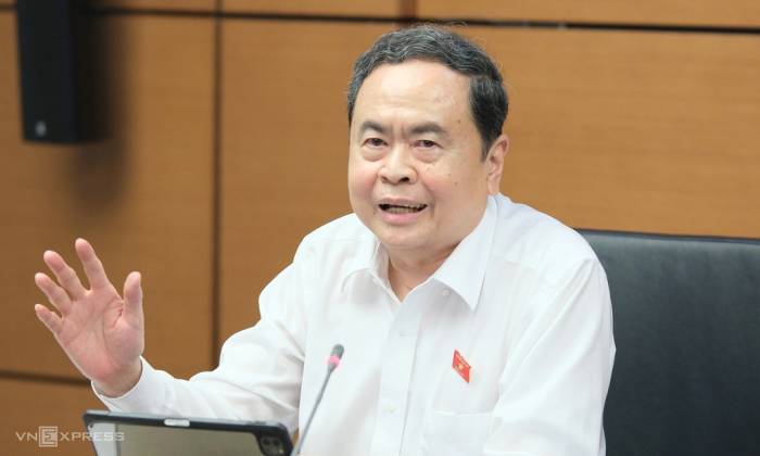 Chủ tịch Quốc hội Trần Thanh Mẫn. Ảnh: Anh Tú