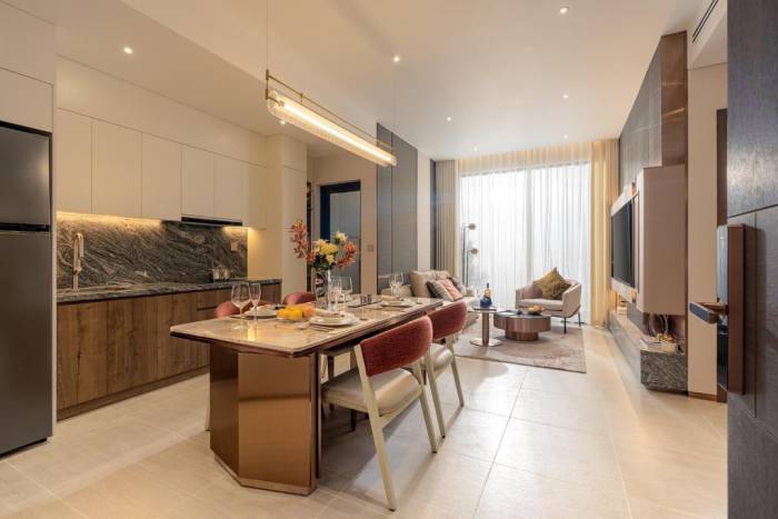 Căn hộ mẫu của dự án The Westique Residence. Ảnh: VCRE