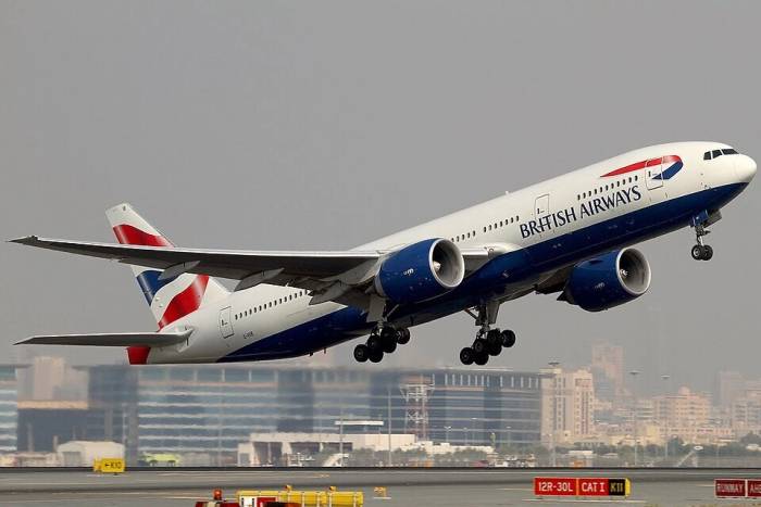 Một máy bay chở khách của British Airways. Ảnh: Planespotter