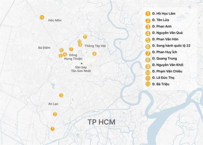Các tuyến đường bị ngập vào ngày 30/9. Đồ họa: Hoàng Thanh
