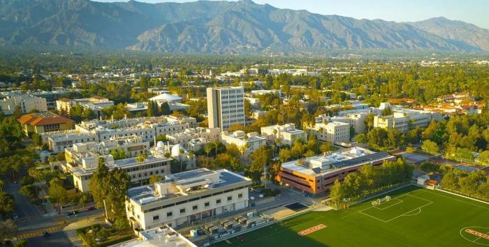 Viện Công nghệ California nhìn từ trên cao. Ảnh: Website trường