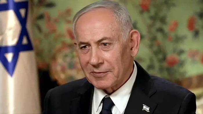 Thủ tướng Israel Benjamin Netanyahu trong cuộc phỏng vấn ngày 1/10. Ảnh: Fox News