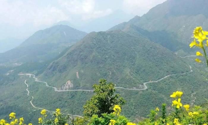 Đèo Ô Quy Hồ. Ảnh: Cổng TT Điện tử tỉnh Lai Châu