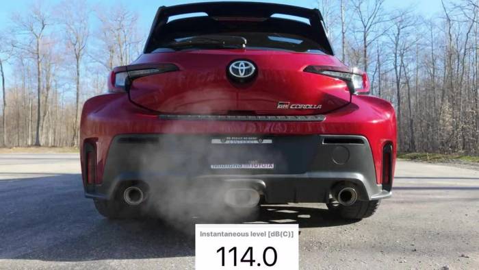 Xe đua Toyota GR Corolla 300 mã lực có thể bị giảm sức mạnh