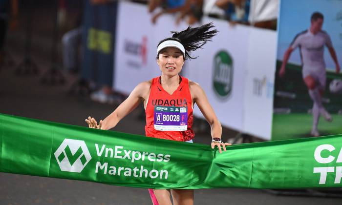 Người dân tham gia giải chạy VnExpress Marathon Cần Thơ năm 2026. Ảnh: Xuân Hoa