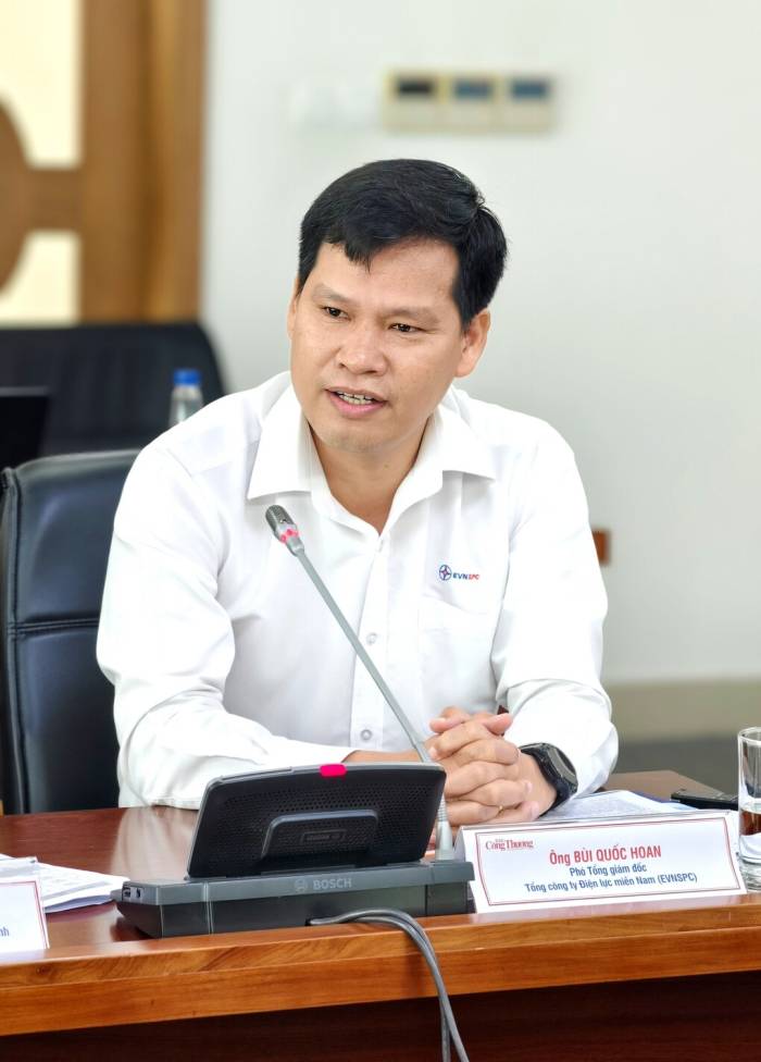 Ông Bùi Quốc Hoan, Phó tổng giám đốc EVNSPC. Ảnh: EVNSPC
