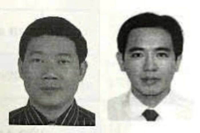 Bị can Đỗ Hoàng Linh (trái) và Trần Trọng Nghĩa. Ảnh: Bộ Công an